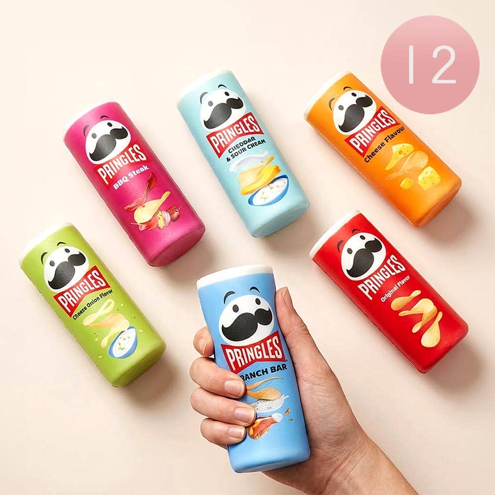 Potato Chip Can Squeeze Squishy Stress Relief Toy Assorted