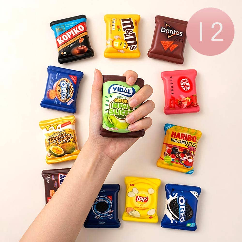 Snack Squeeze Squishy Stress Relief Toy Assorted designs