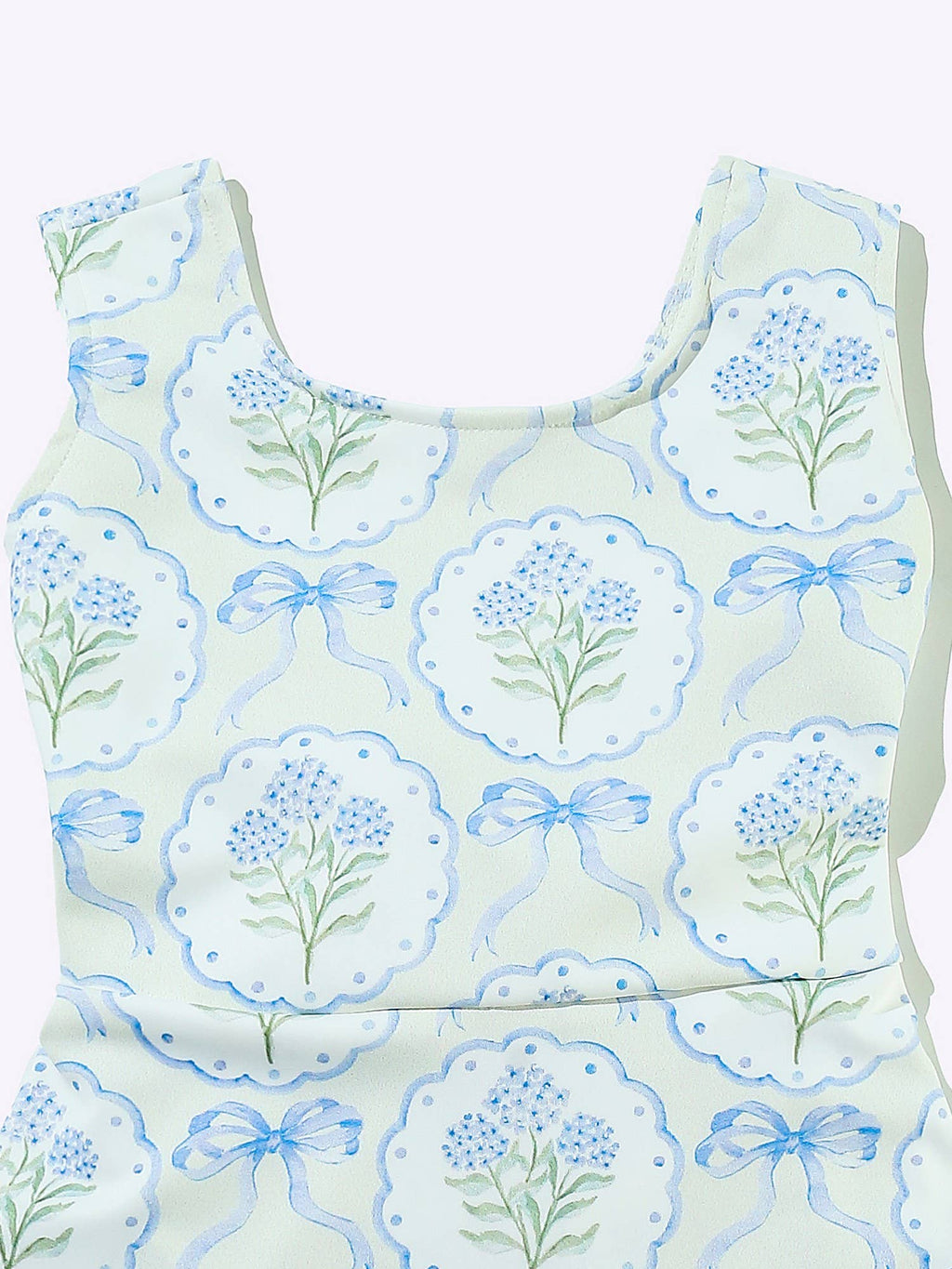 Hydrangea Athletic Girls Dress