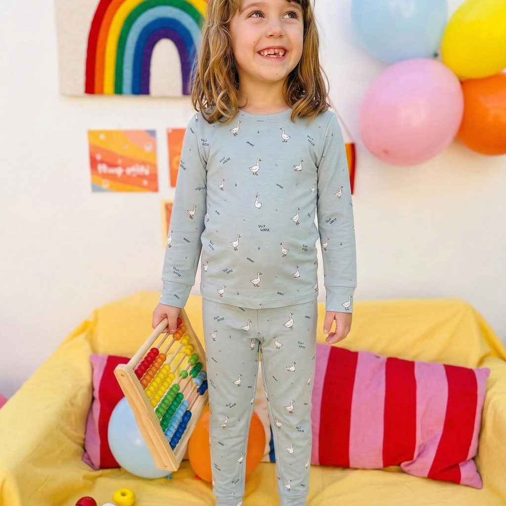 Silly Goose Bamboo Two-Piece Set