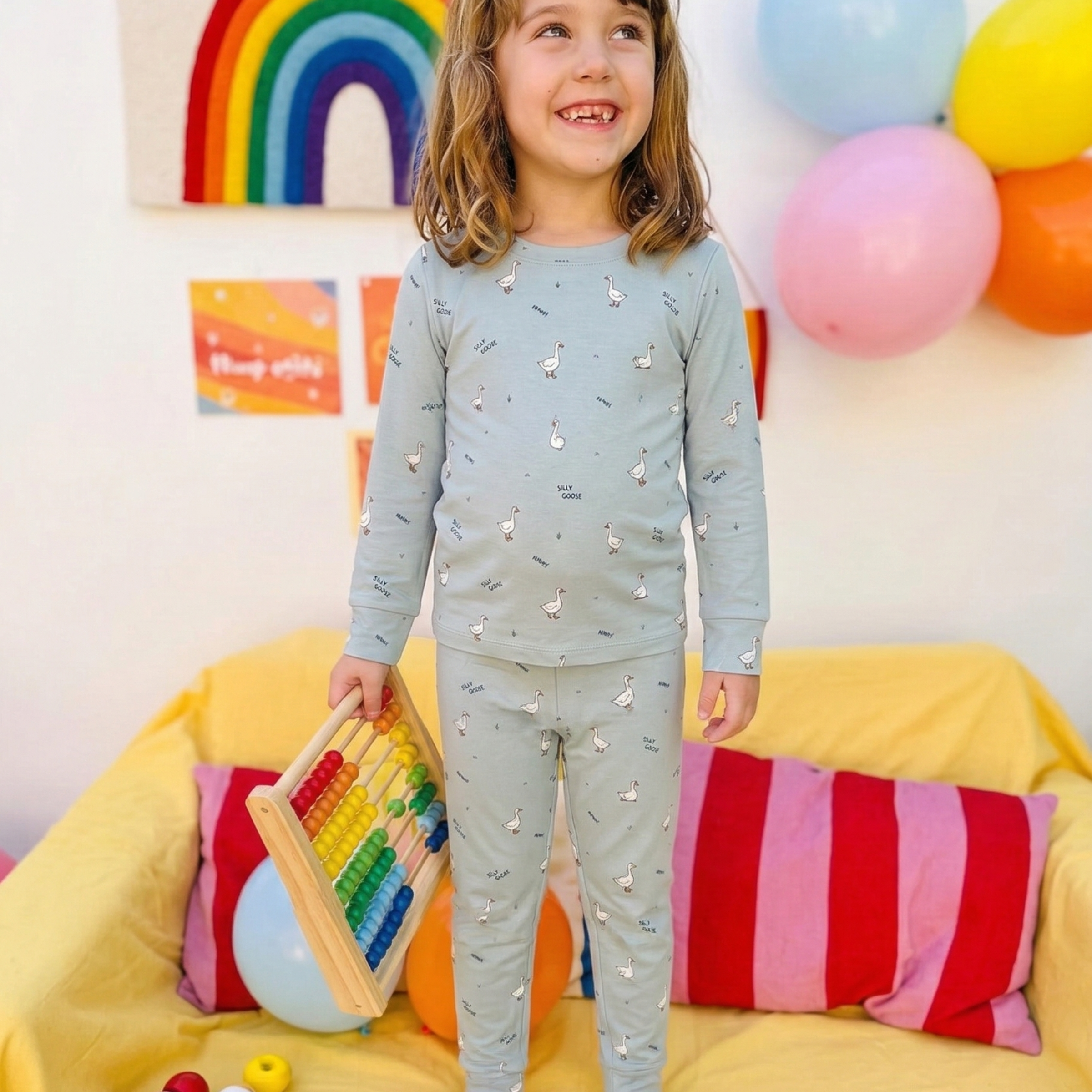 Silly Goose Bamboo Two-Piece Set
