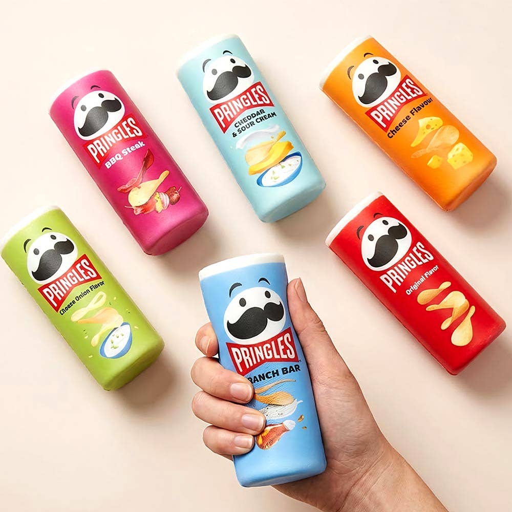 Potato Chip Can Squeeze Squishy Stress Relief Toy Assorted