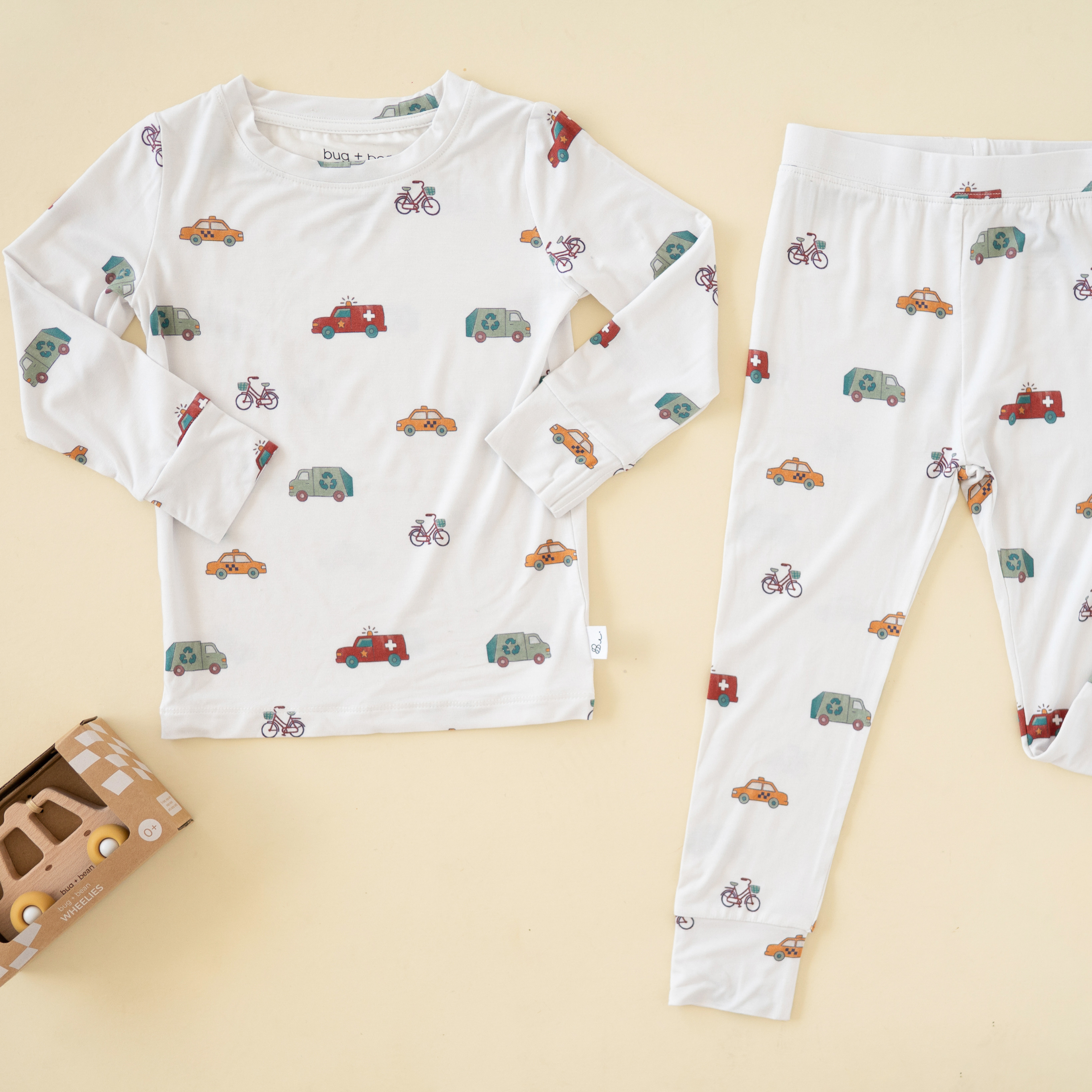 Bamboo 2-Piece Set | Rush Hour/ Cars