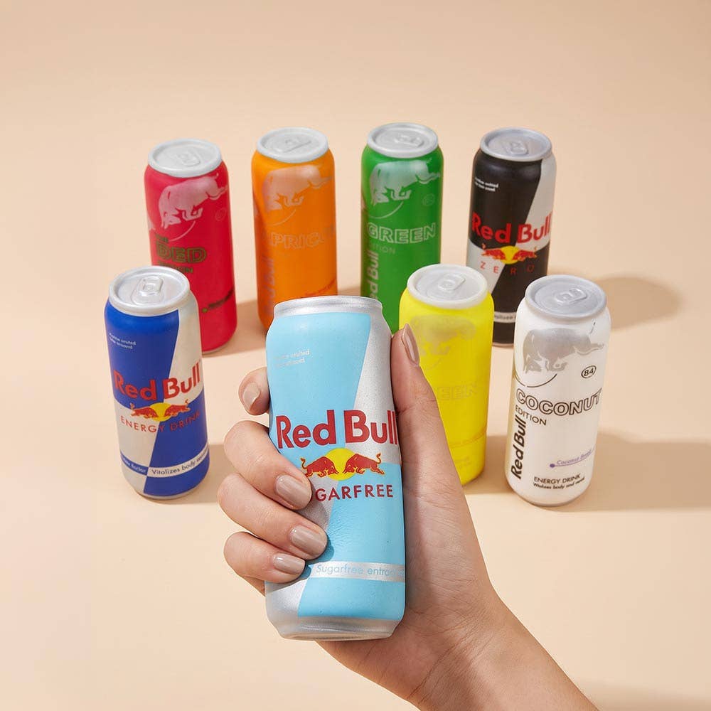 Energy Drink Can Squeeze Squishy Stress Relief Toy assorted designs