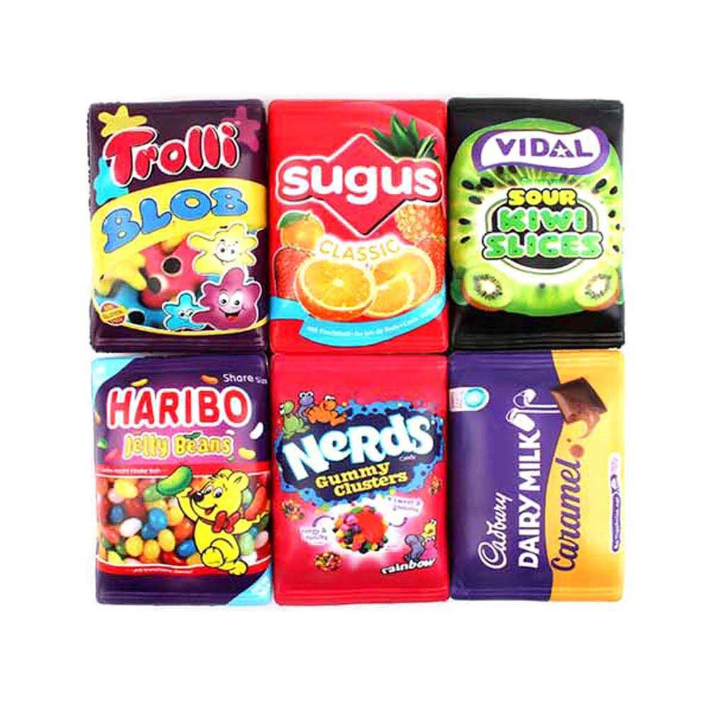 Candy Package Squeeze Squishy Stress Relief Toy Set
