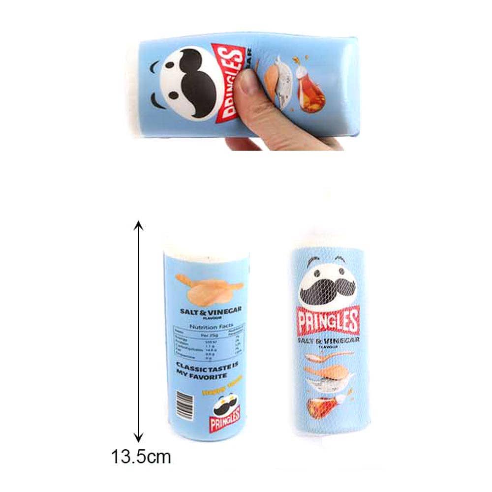 Potato Chip Can Squeeze Squishy Stress Relief Toy Assorted